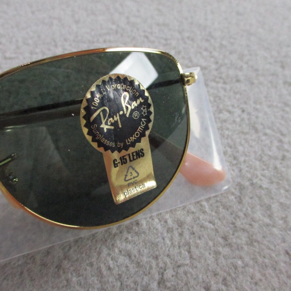 Rayban Elon Sunglasses RB3958 Black Green Lenses Polarized 9196/31 50 20 - Picture 3 of 5